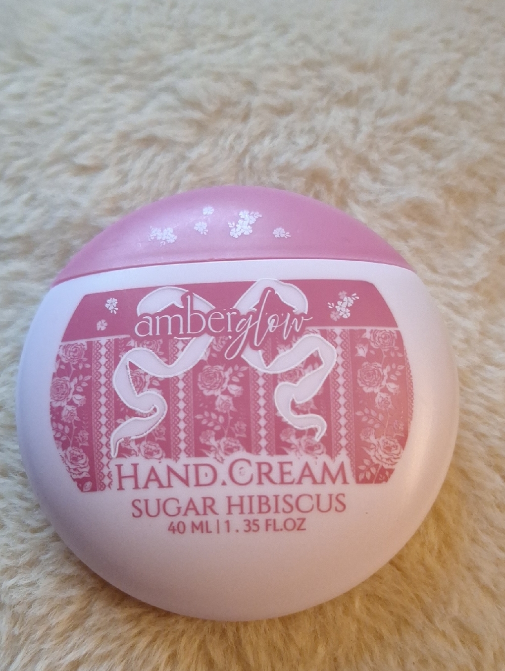 Amber Glow- Sugar Hibiscus Hand Cream..